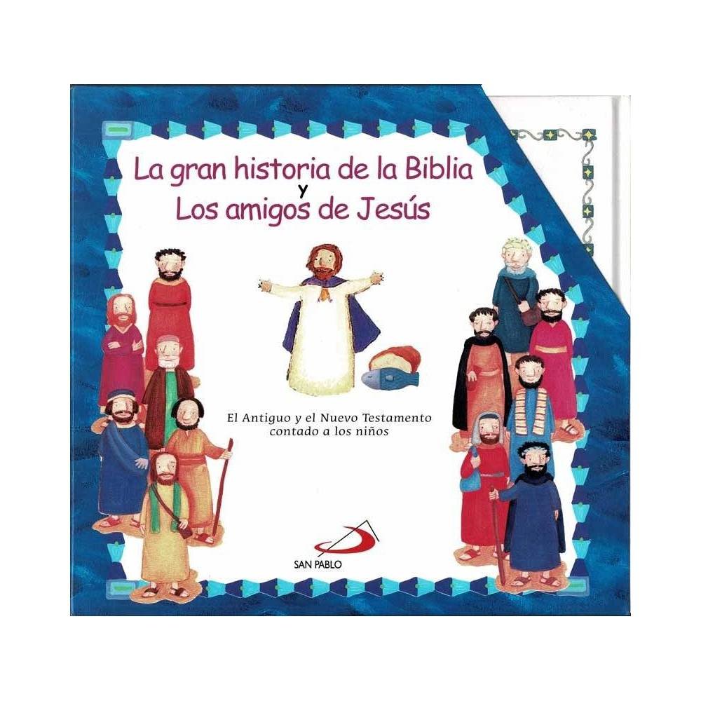 Estuche La gran historia de la Biblia y Los amigos de Jesús - María Vago, S. Bonzi