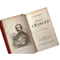 Philarete Chasles. Louis Véron. Jules Janin. Sainte-Beuve. Élie Berthet. Emile Deschamps - Eugène de Mirecourt