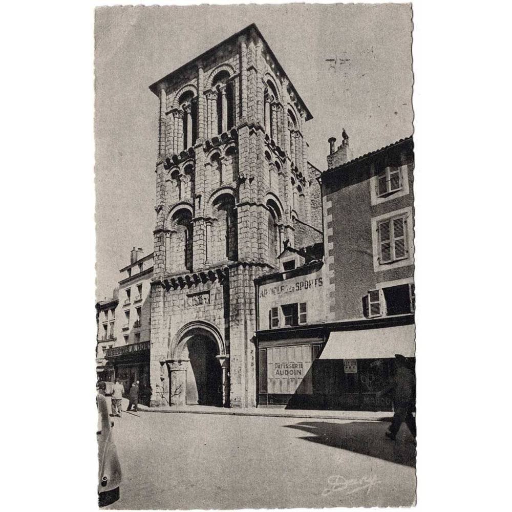 Postal de Francia. Poitiers (Vienne). Eglise Saint-Porchaire Nº 5