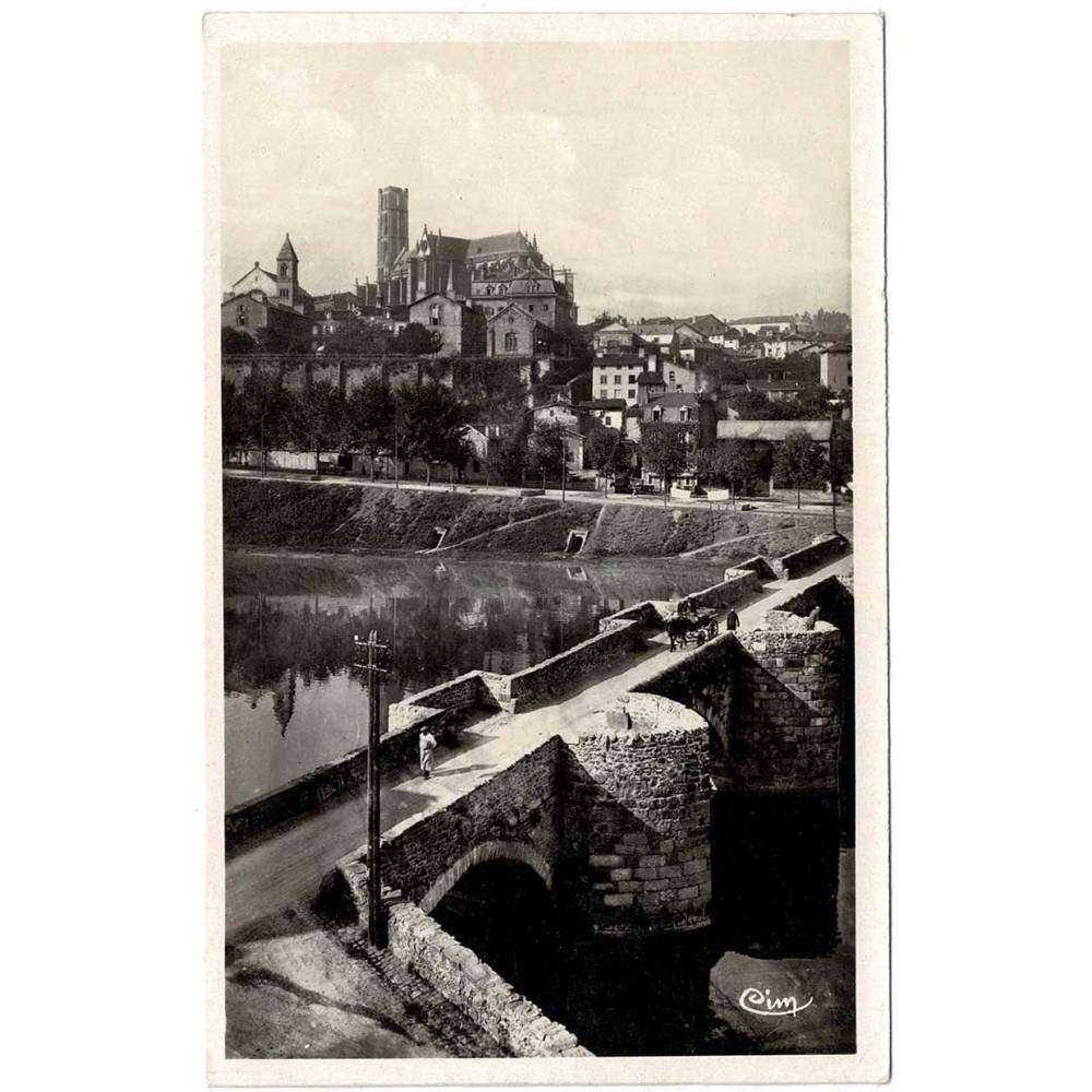 Postal de Francia. Limoges. Le Pont St-Etienne