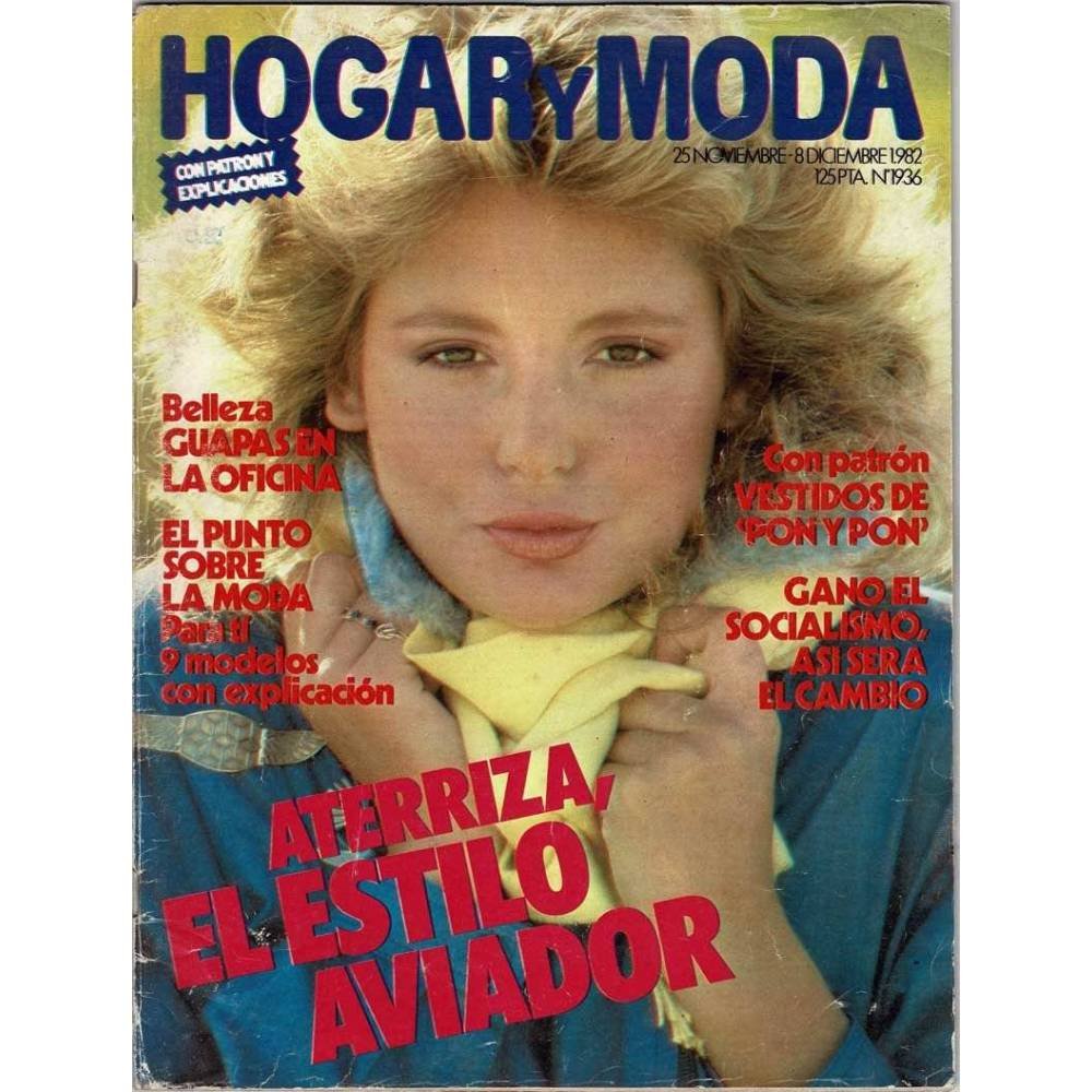 Revista Hogar y Moda Nº 1936 + Patrones