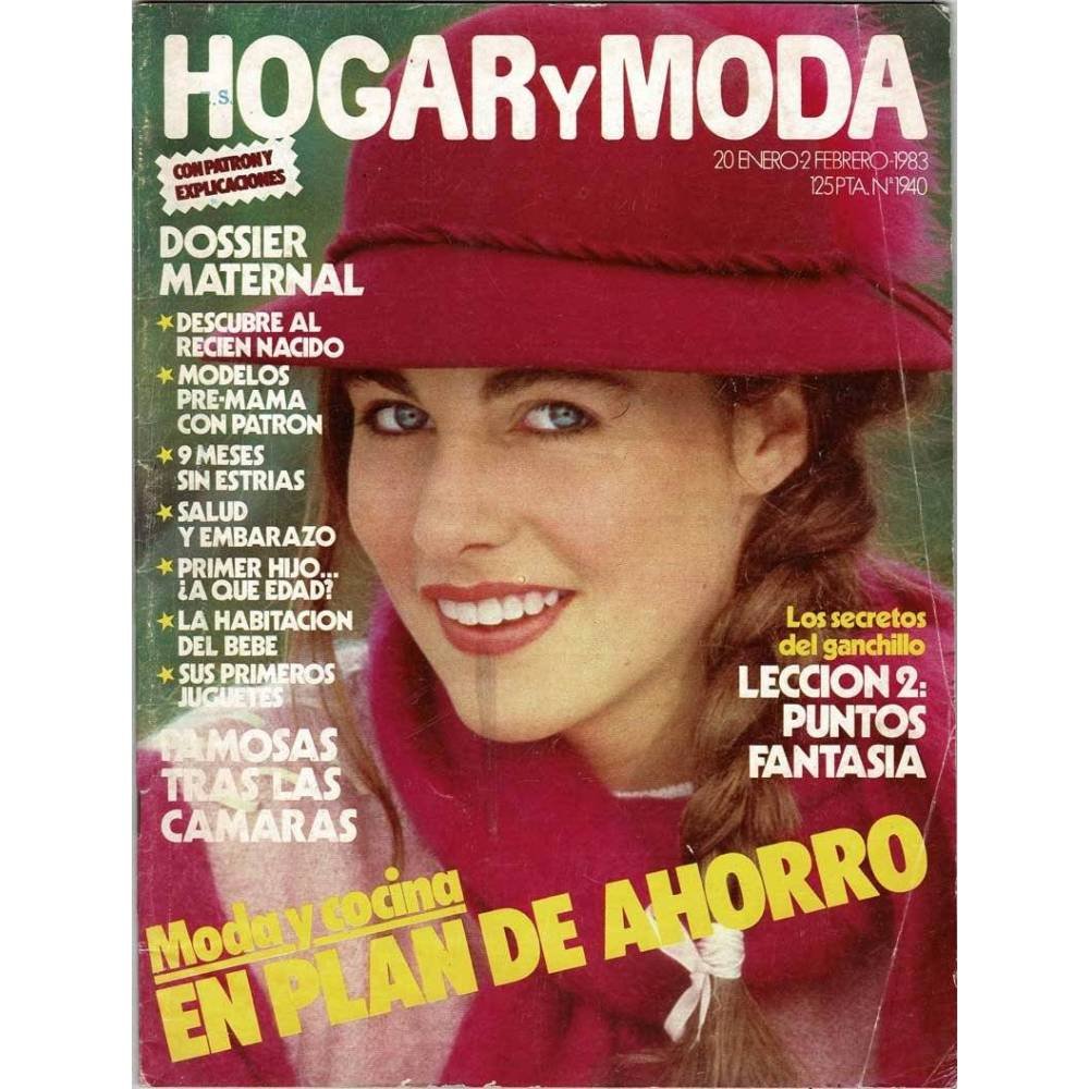 Revista Hogar y Moda Nº 1940 sin patrones