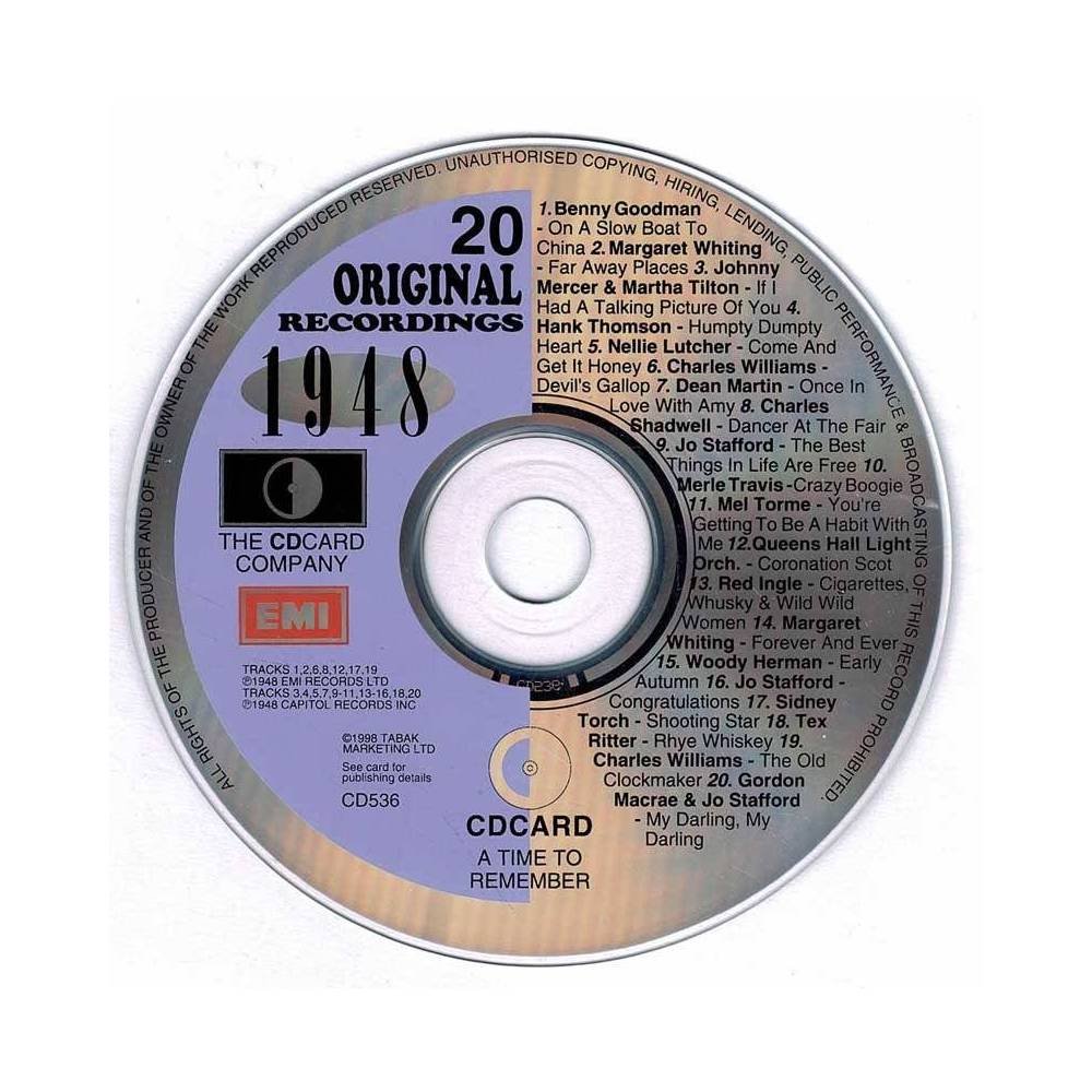 20 Original Recordings - 1948. CD