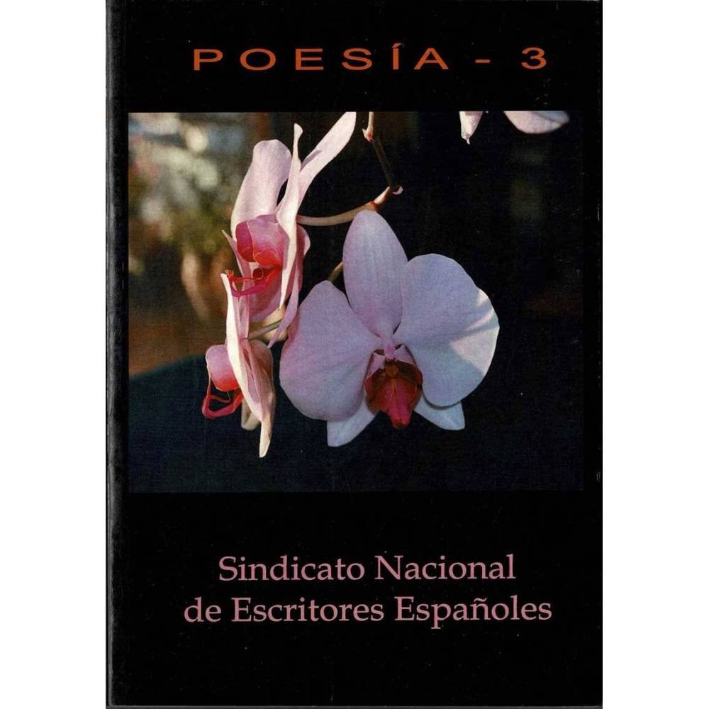 Poesía Libro 3 - Sindicato Nacional de Escritores Españoles