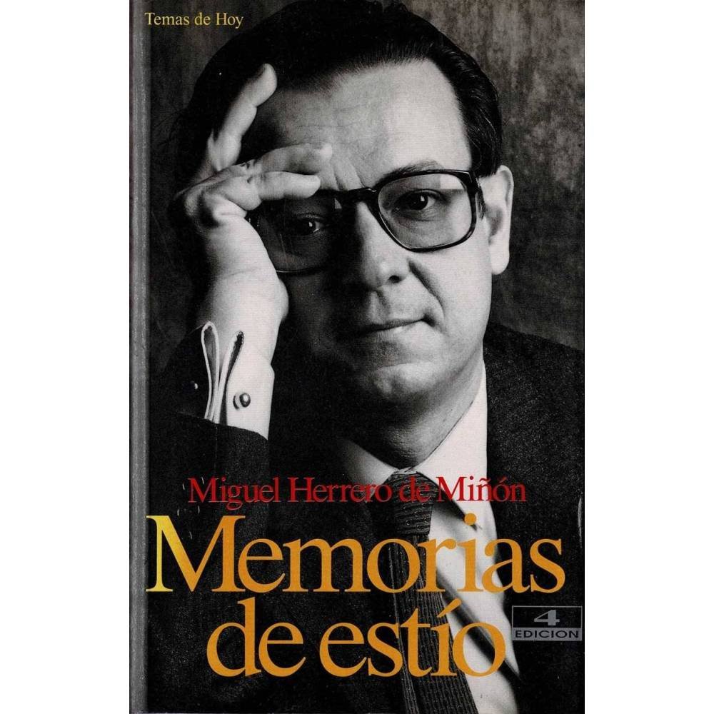 Memorias de estío - Miguel Herrero de Miñón