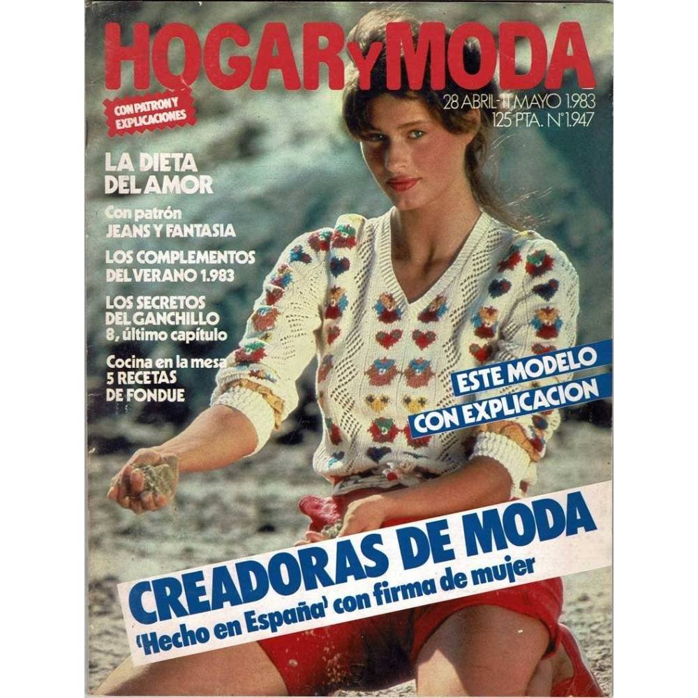 Revista Hogar y Moda Nº 1947 + Patrones