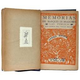 Sonata de Invierno Vol. VIII. Memorias del Marqués de Bradomín - Ramón del Valle Inclán