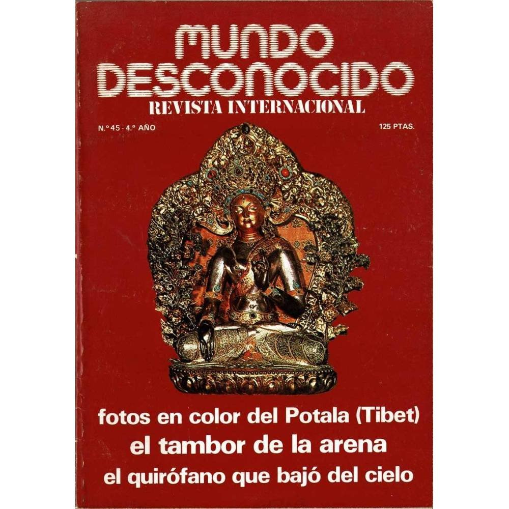 Revista Mundo Desconocido Nº 45. Marzo 1980. El quirófano que bajó del cielo