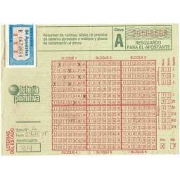 Resguardo Lotería Primitiva...