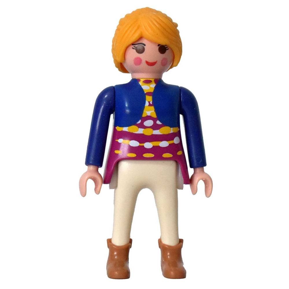 Playmobil. Figura mujer rubia