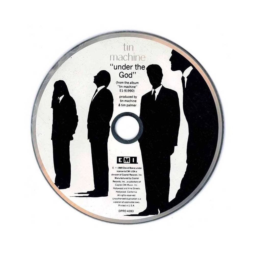 Tin Machine - Under The God. CD Promo