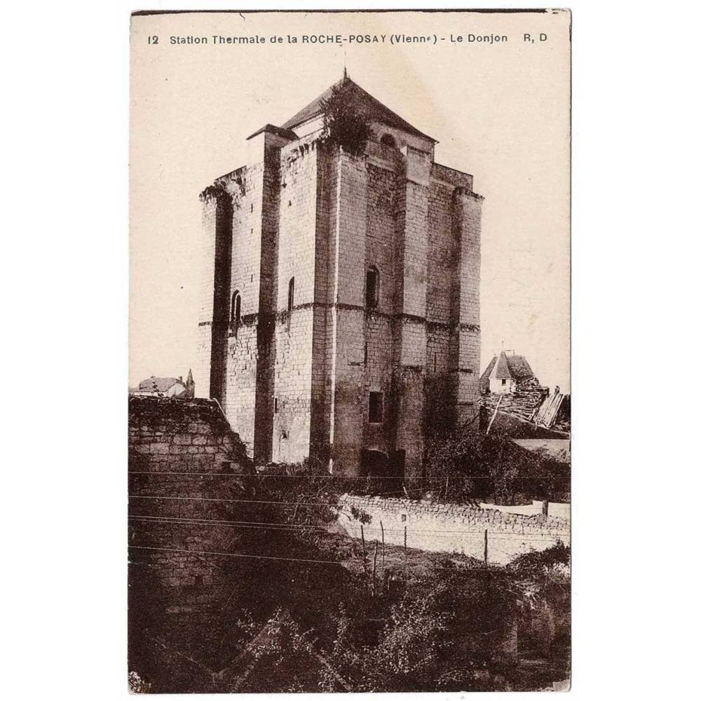 Postal Francia. Roche-Posay. Station Thermale. Le Donjon Nº 12