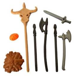 Playmobil. Lote de armas y...