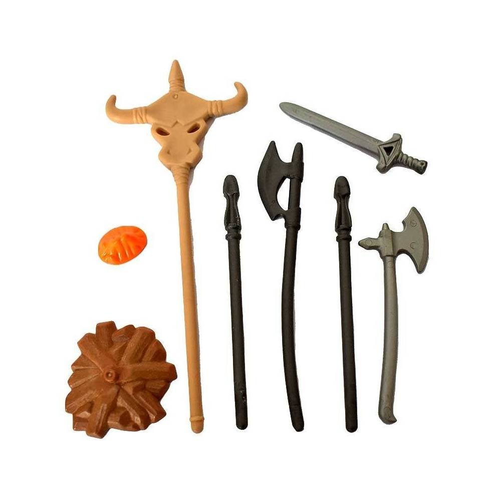 Playmobil. Lote de armas y accesorios vikingos