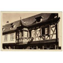 Postal Francia. Ribeauville. Maison des Menetriers No. 160