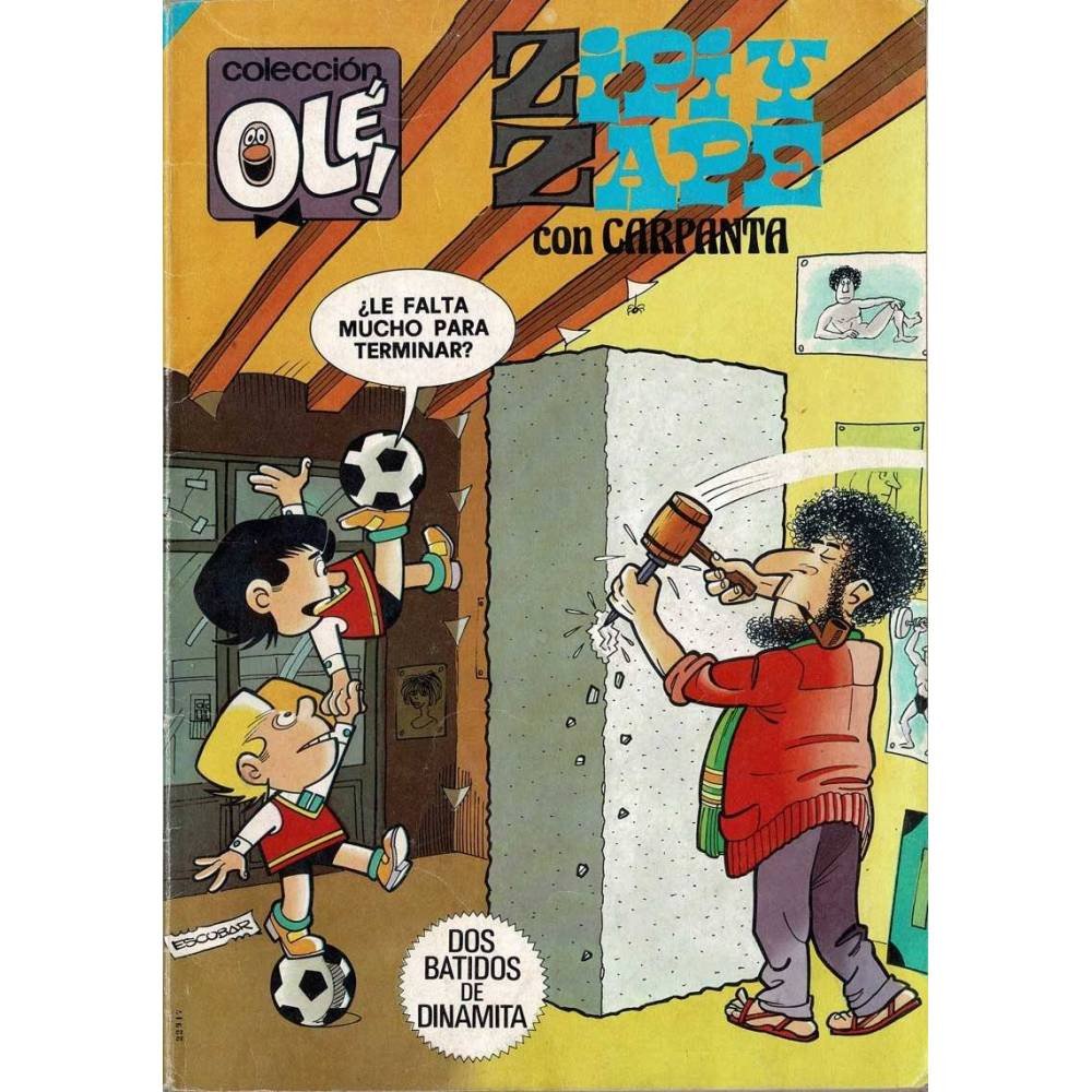 Zipi y Zape con Carpanta Nº 196. Dos batidos de dinamita