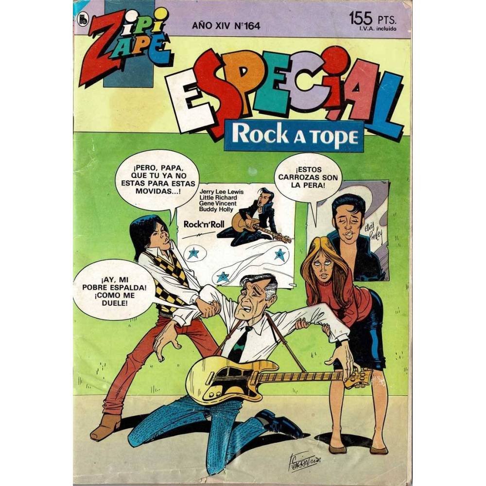 Zipi Zape Nº 164. Especial rock a tope