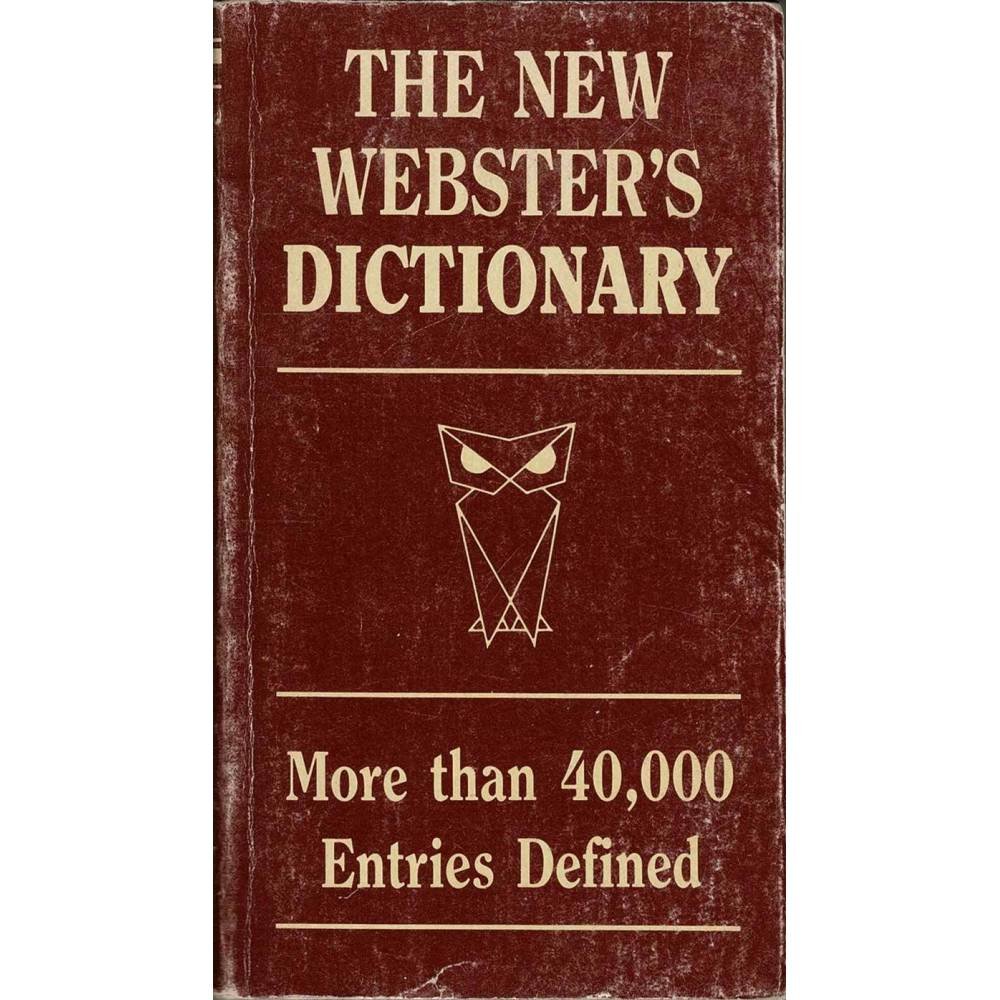 The New Webster's Dictionary