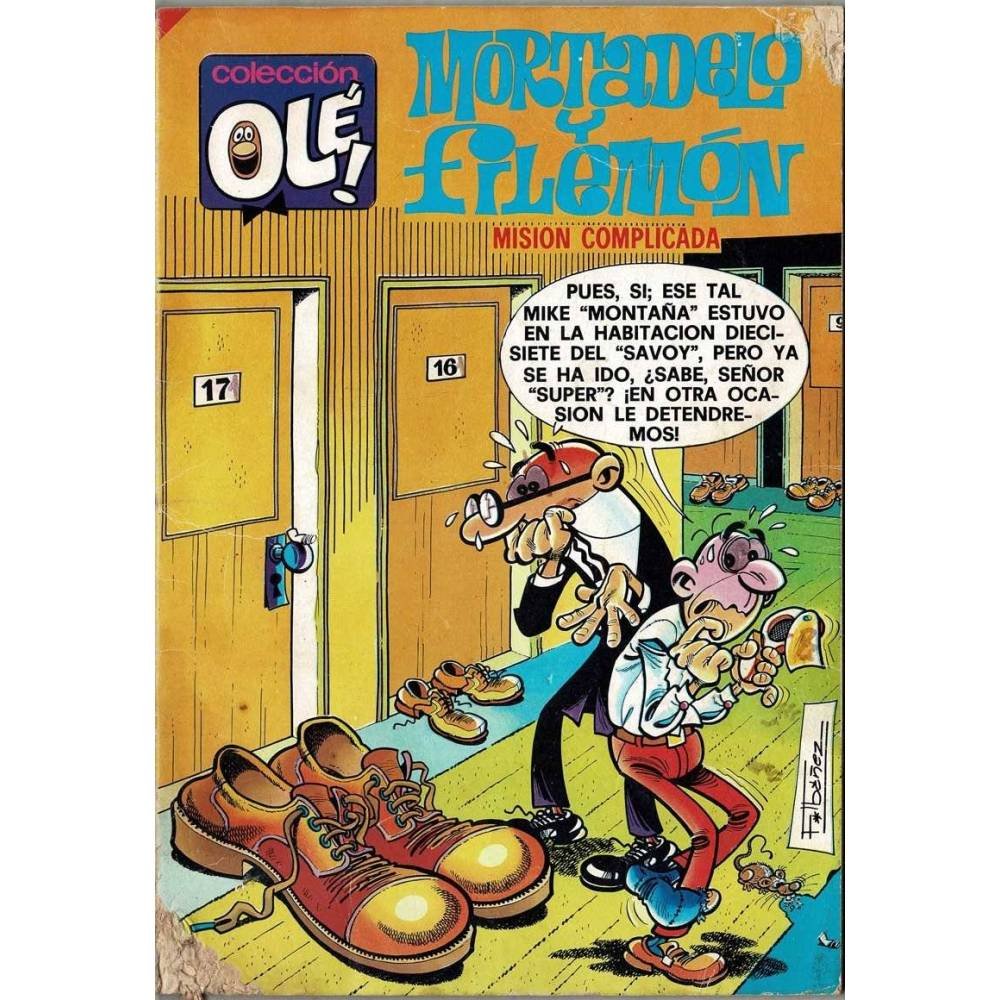 Mortadelo y Filemón Nº 154. Misión complicada