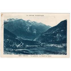 Postal Francia. Modane. Vue generale. Le Massif de Thabor No. 274