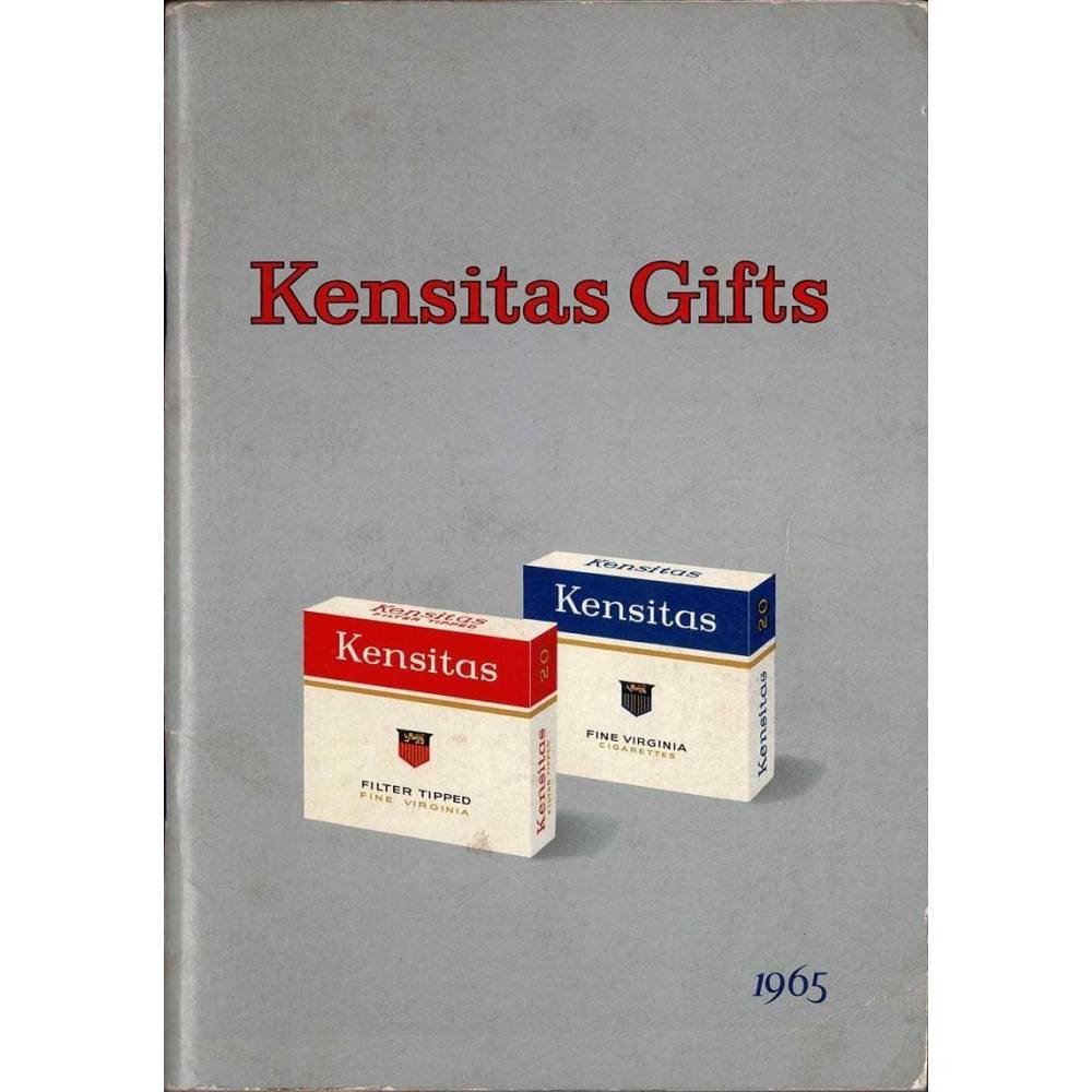 Kensitas Gifts 1965. Fine cigarettes famous gifts catalogue