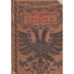 El testamento de Carlos II...