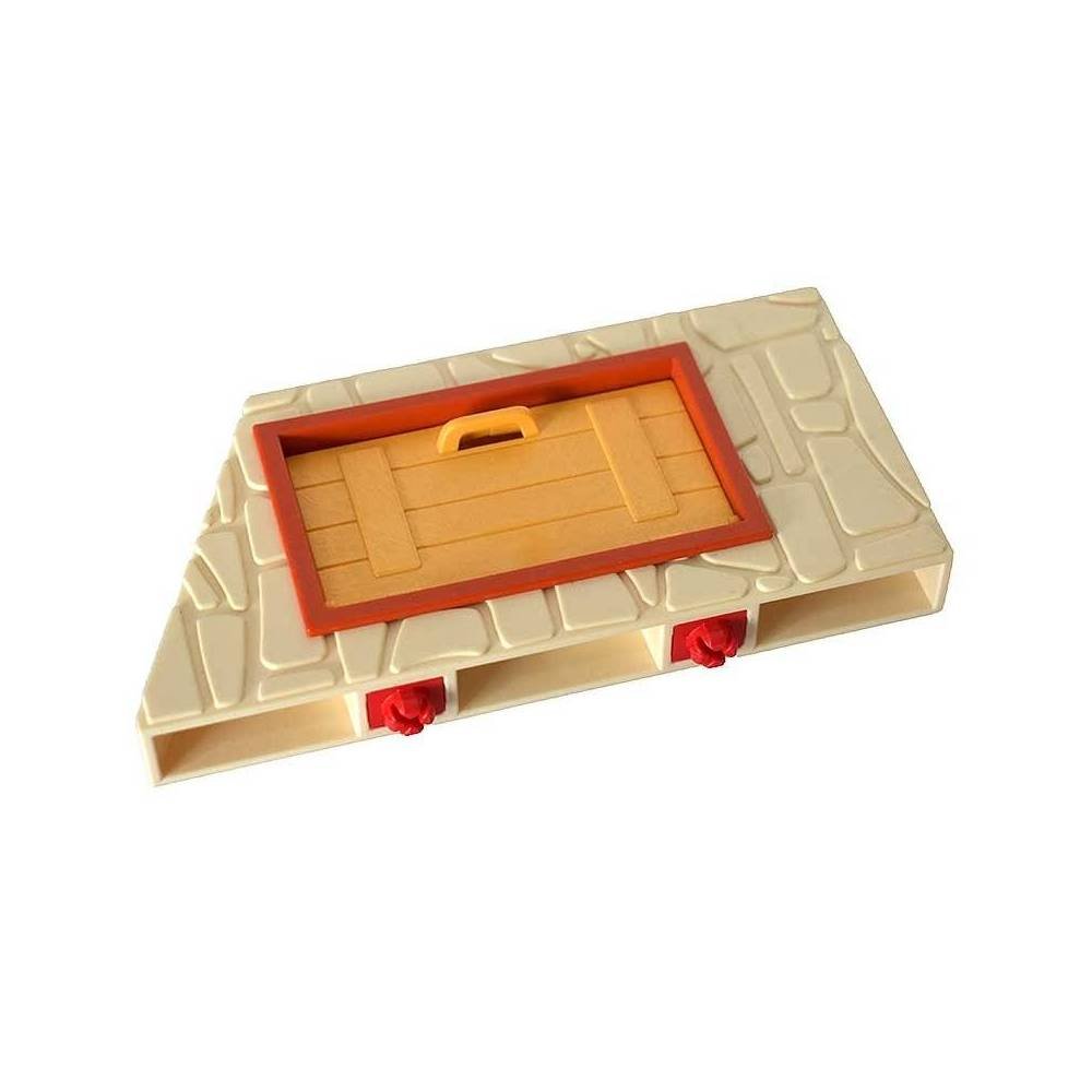 Playmobil. Repuesto. Pared con ventana granja o casa