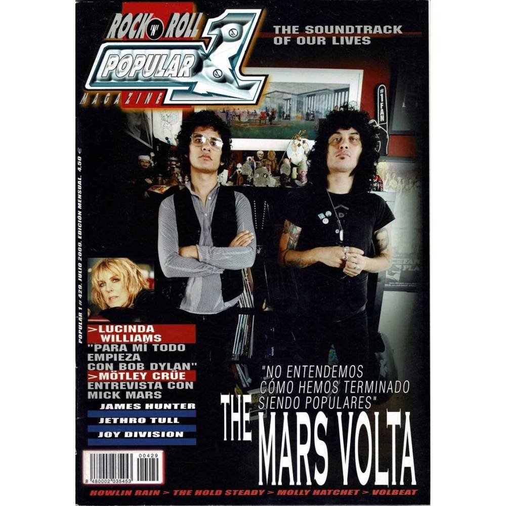 Rock 'n' Roll Popular 1 Magazine Nº 429. Julio 2009. The Mars Volta