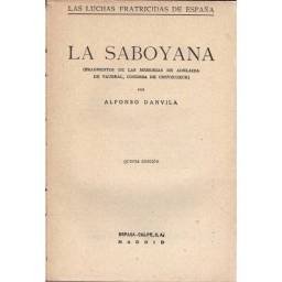 La Saboyana - Alfonso Danvila