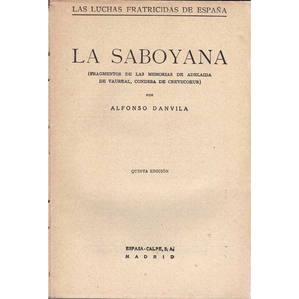La Saboyana - Alfonso Danvila