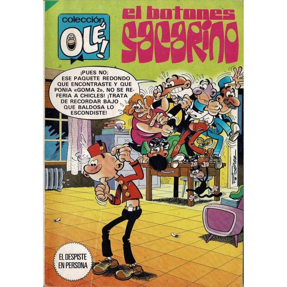 El Botones Sacarino Nº 284. El despiste en persona