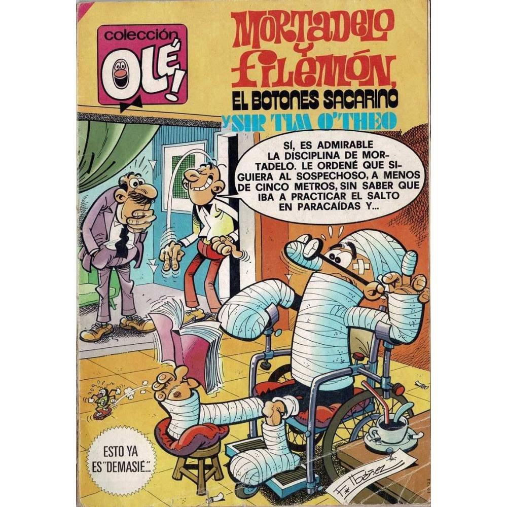 Mortadelo y Filemón, el Botones Sacarino y Sir Tim O'Theo Nº 187. Esto ya es demasié