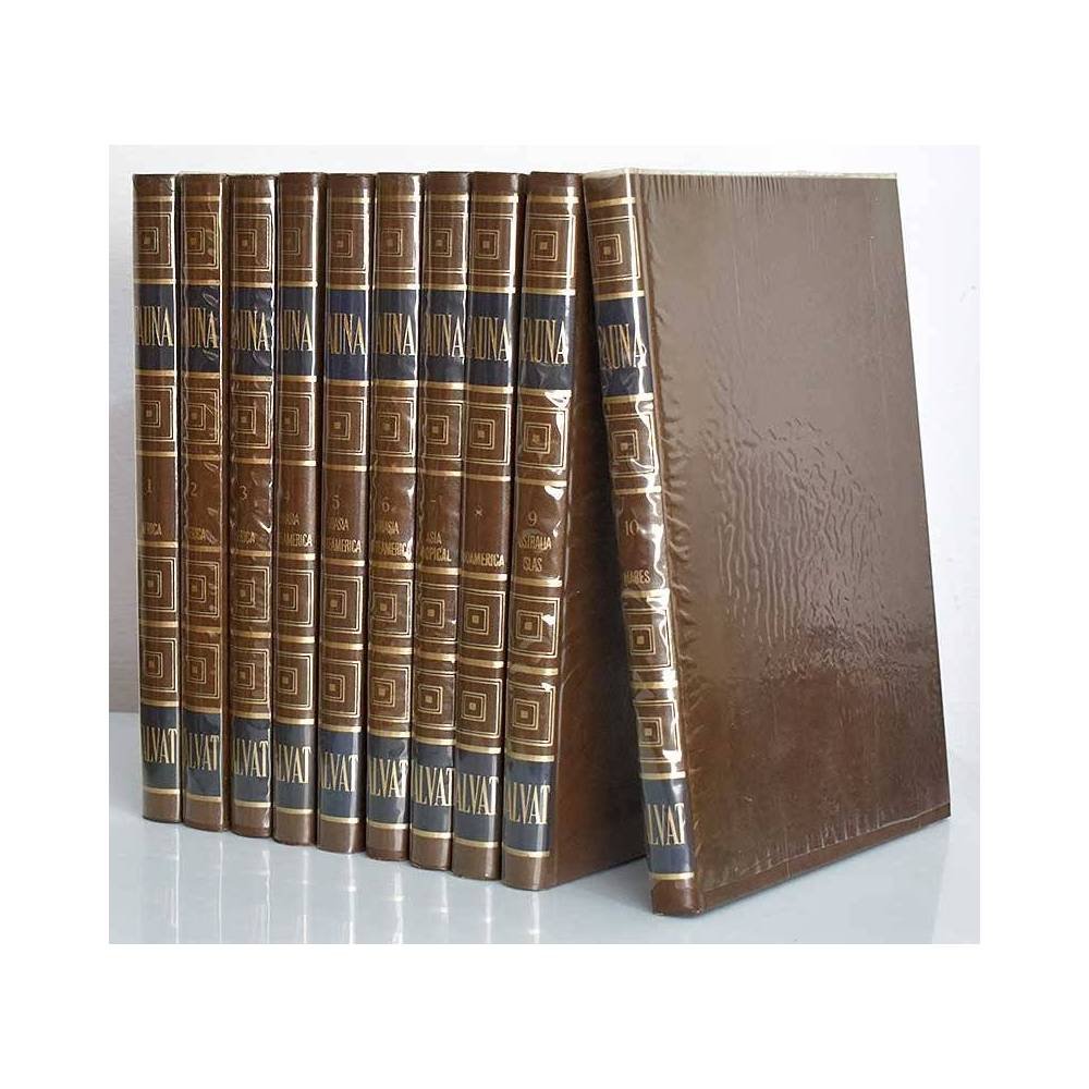 Enciclopedia Salvat de la Fauna. 10 tomos