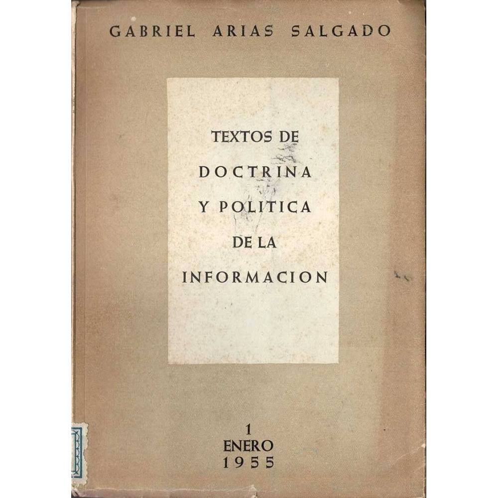 Textos de doctrina y política de la información