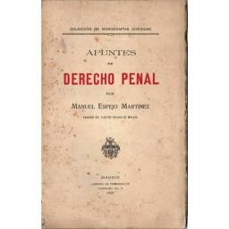 Apuntes de derecho penal