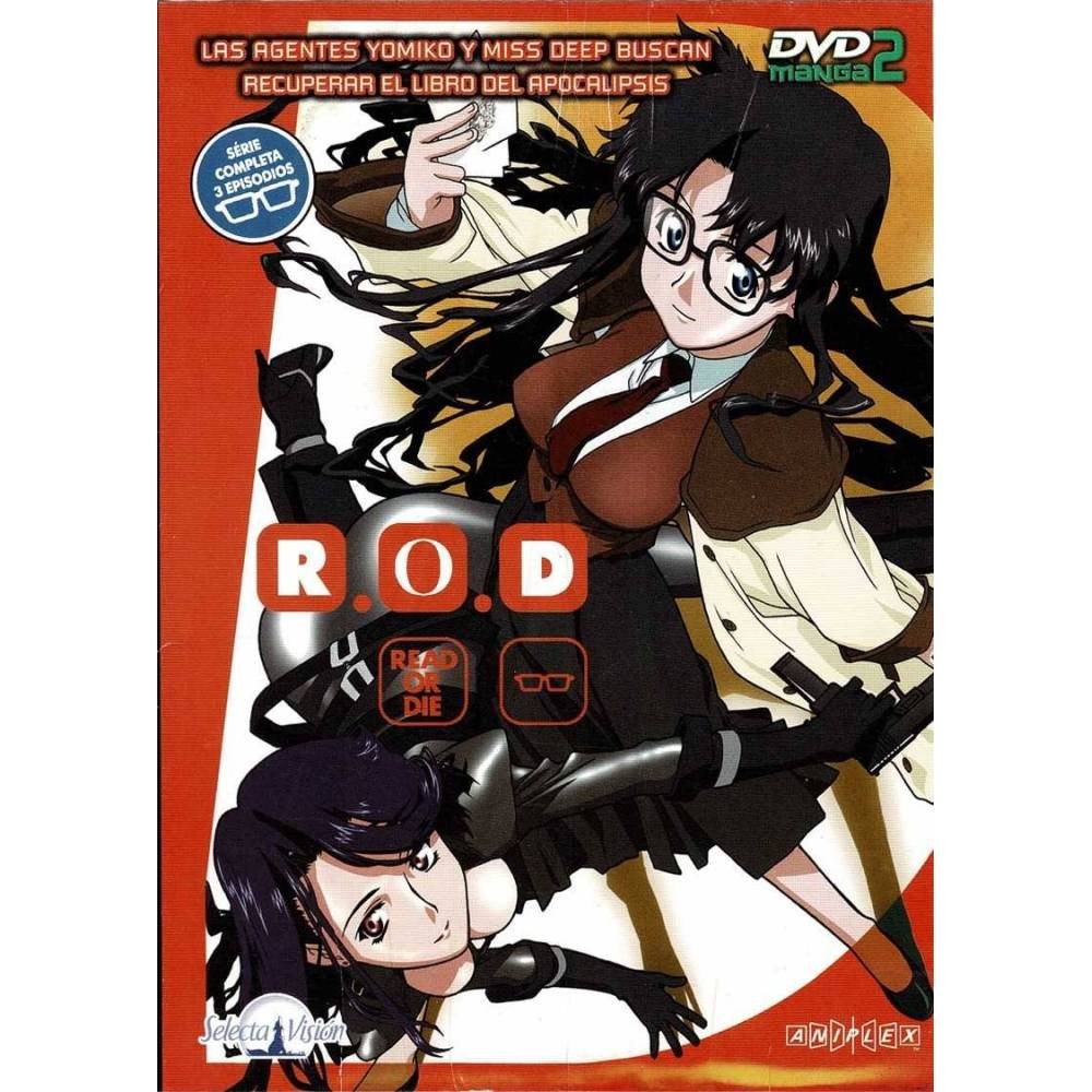 R.O.D. Read or Die. DVD