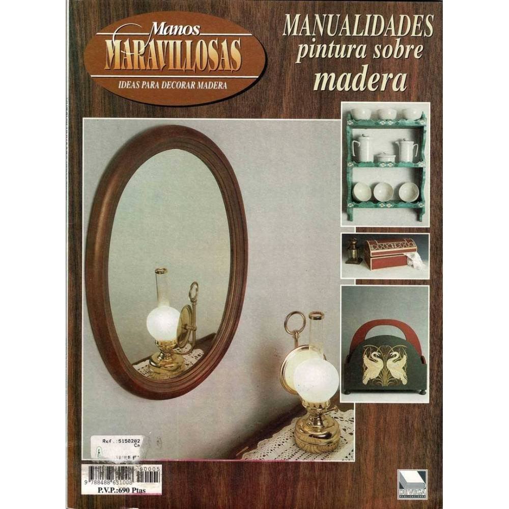 Revista Manos Maravillosas. Pintura sobre Madera Nº 5