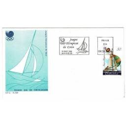 Sobre Primer Día SPD/FDC España. XV Juegos Olímpicos de Seul 1988