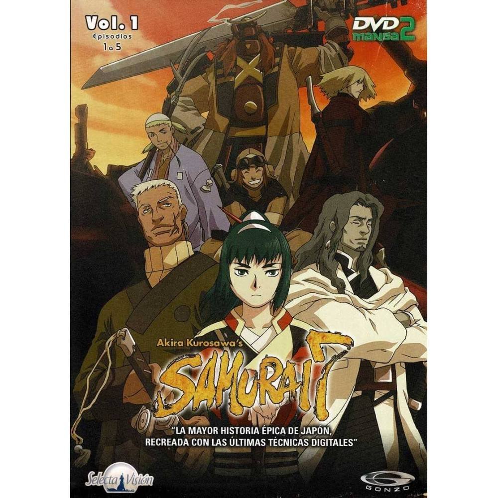 Samurai 7 Vol. 1. Episodios 1 a 5. DVD