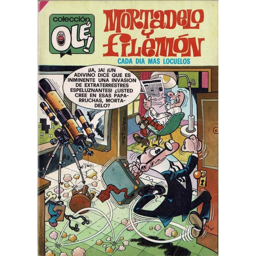 Mortadelo y Filemón Nº 142. Cada día más locuelos