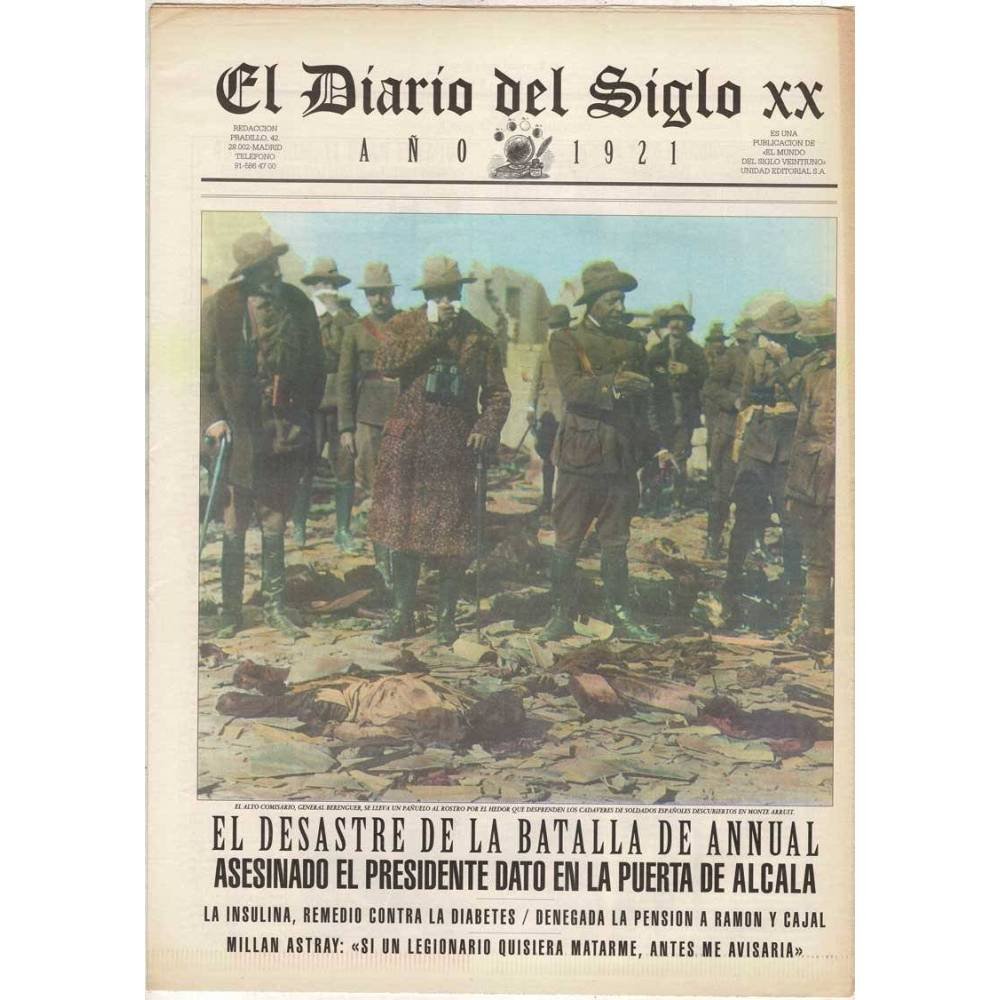 El Diario del Siglo XX. Año 1921
