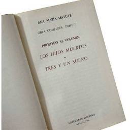 Los hijos muertos. Tres y un sueño. Obra Completa tomo II
