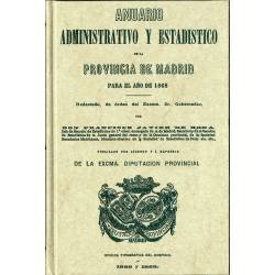 Anuario Administrativo y Estadístico de la Provincia de Madrid para el año de 1868