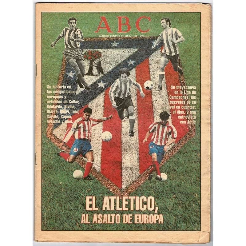 Especial ABC 3 Marzo 1997. El Atlético, al asalto de Europa