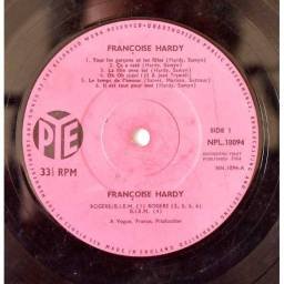 Françoise Hardy. LP