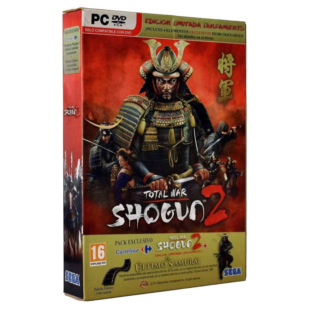 Total War Shogun 2. Edición Limitada Lazamiento. PC