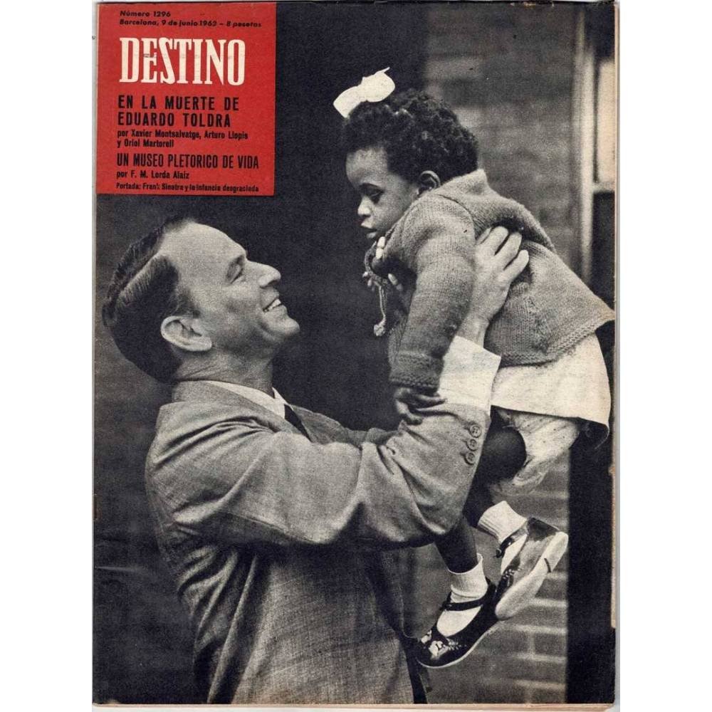 Revista Destino Nº 1296. 9 junio 1962. En la muerte de Eduardo Toldra