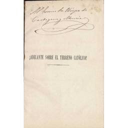 Adelante sobre el terreno católico