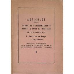 Artículos para la causa de...