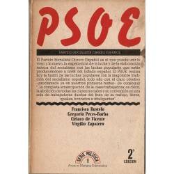 PSOE. Partido Socialista Obrero Español